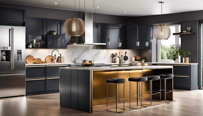 Tons de Cinza e Aço Inox: Uma Paleta Neutra com Elegância Atemporal - inspiração