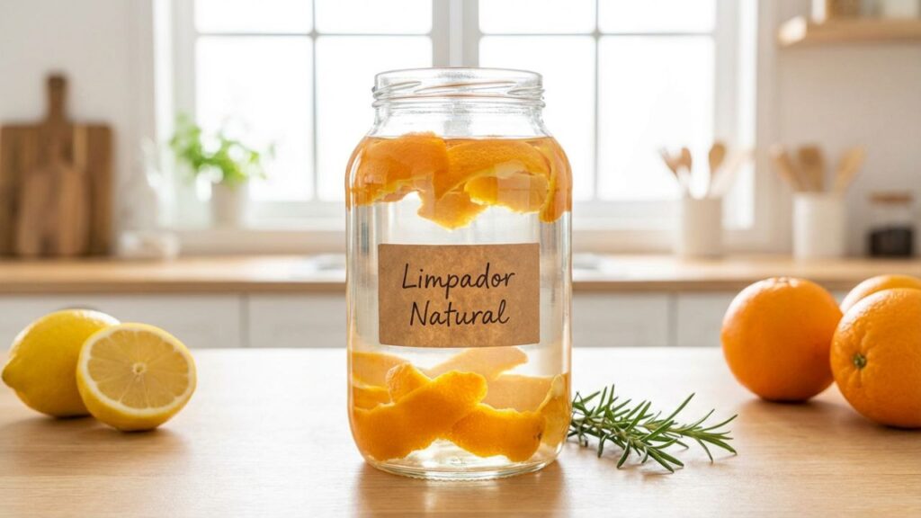 Detergente Caseiro de Laranja e Vinagre: Limpeza Ecológica e Super Econômica! - detalhe