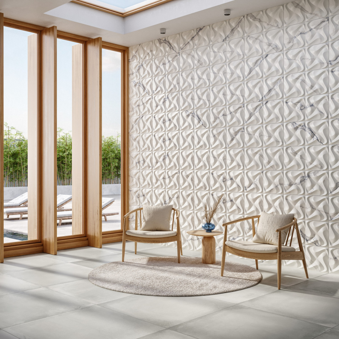 Textura 3D: Relevo e Dinamismo para Paredes Incríveis - inspiração