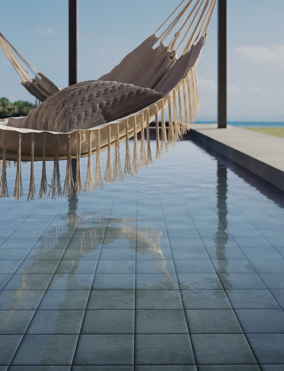 Rede de Descanso no Quarto: Um Refúgio Pessoal - detalhe