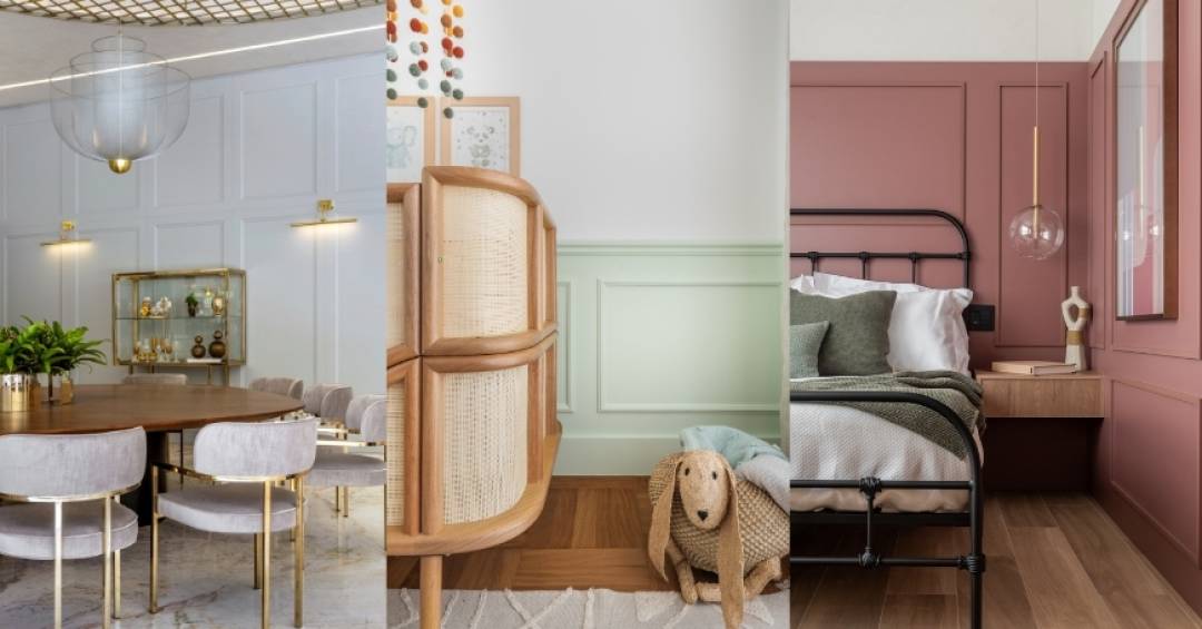 Elegância Atemporal com Boiseries e Molduras - inspiração