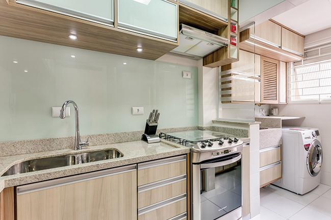 Com Vidro Serigrafado com Motivos Naturais - inspiração