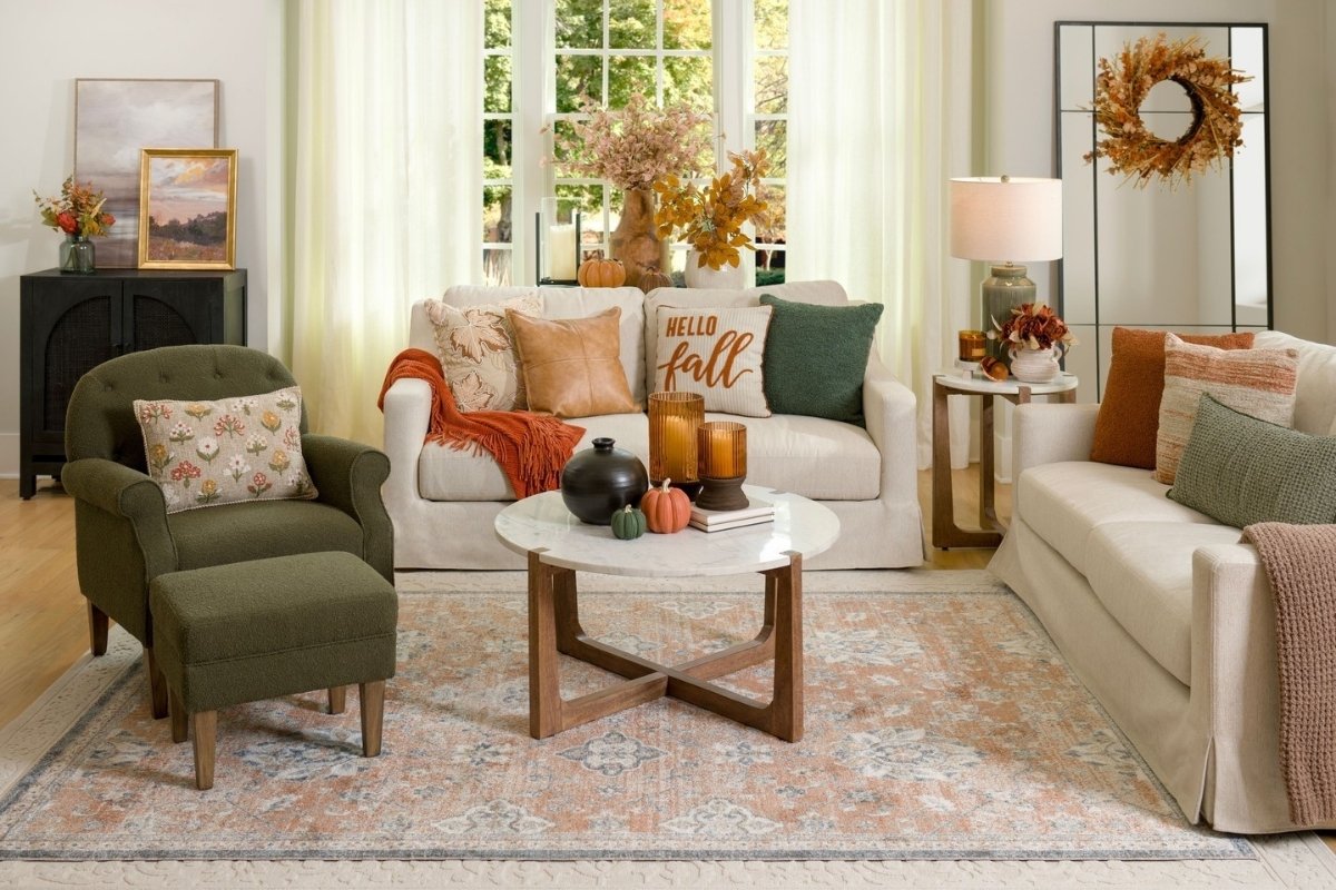 Estilo Boho Outonal: Mix de Estampas, Mantas e Almofadas - detalhe