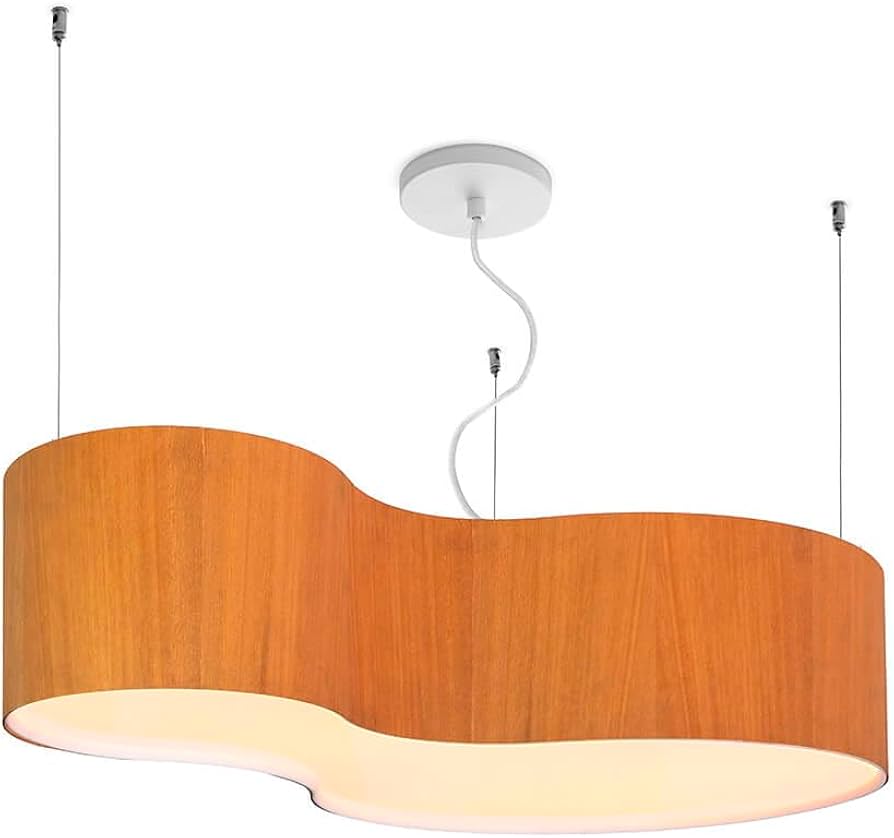 Lustre Escultural com Formas Orgânicas e Inovadoras - ideia