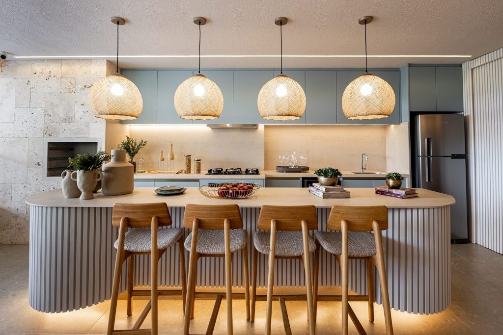 Aconchego e Textura com Revestimentos Acolchoados - inspiração