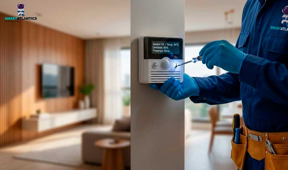 Espaço Aconchegante com Automação Discreta - detalhe