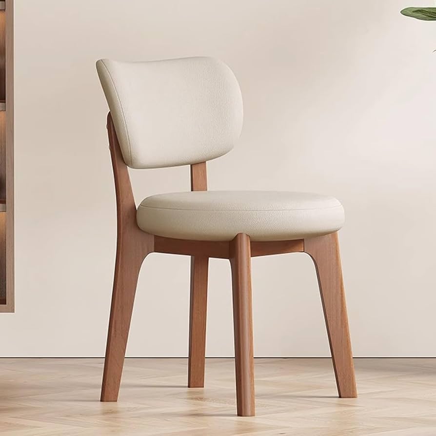 Cadeira de Jantar Estofada com Base Palito: Design Retrô Que Nunca Sai de Moda - ideia