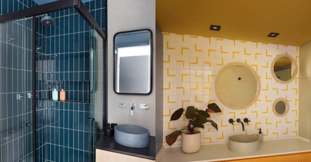 Explosão de Cor: Azulejos Coloridos e Acessórios Vibrantes - detalhe