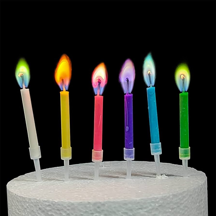 Velas Coloridas: Uma Explosão de Alegria - ideia
