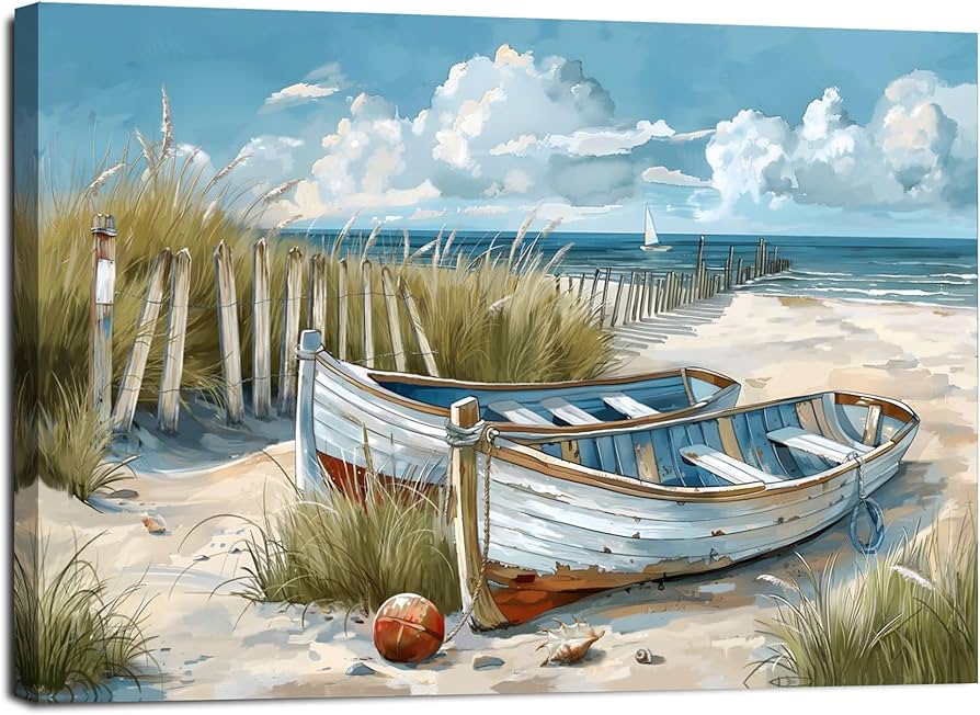 Quadros com Paisagens Marinhas: Arte que Relaxa e Inspira - inspiração