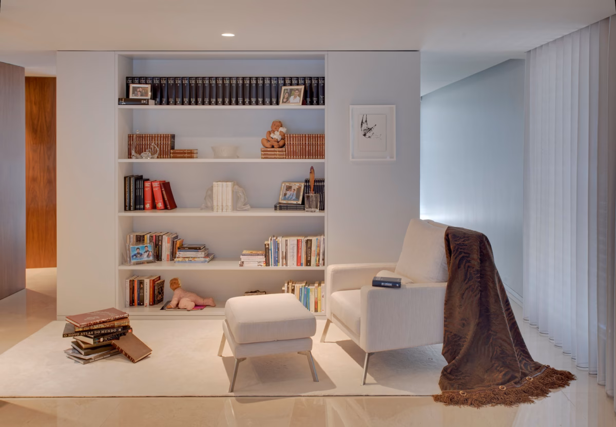 Estante Suspensa em Pladur: Leveza e Funcionalidade para Livros e Objetos - inspiração