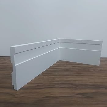 Efeito 3D: Rodapé de Poliestireno com Texturas e Relevos que Surpreendem - inspiração