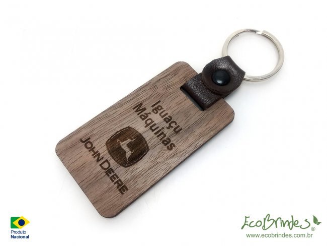 Chaveiros Exclusivos Feitos com Madeira de Demolição - detalhe