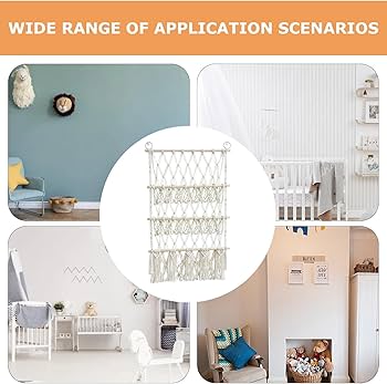 Aproveitando o Espaço Vertical com Prateleiras Suspensas de Macramê - ideia