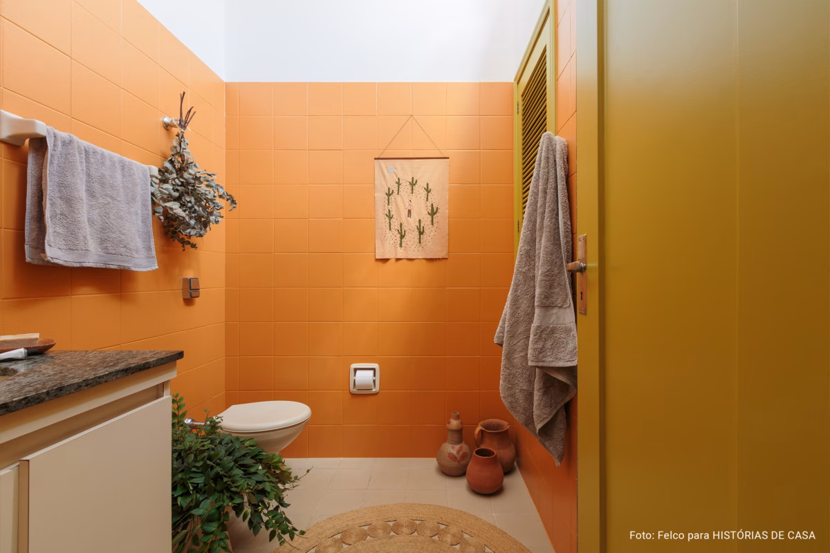 Explosão de Cor: Azulejos Coloridos e Acessórios Vibrantes - ideia