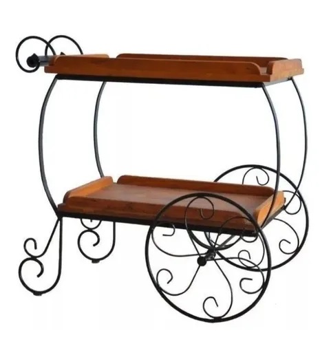 Em Carrinho de Chá Vintage: Requinte Inusitado - detalhe