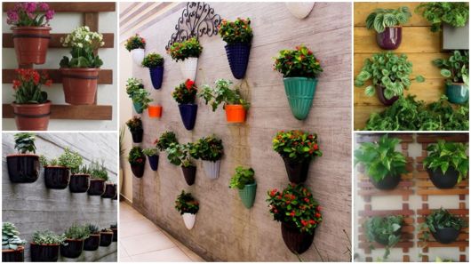 Em Vasos de Cerâmica Artesanais Empilhados - ideia