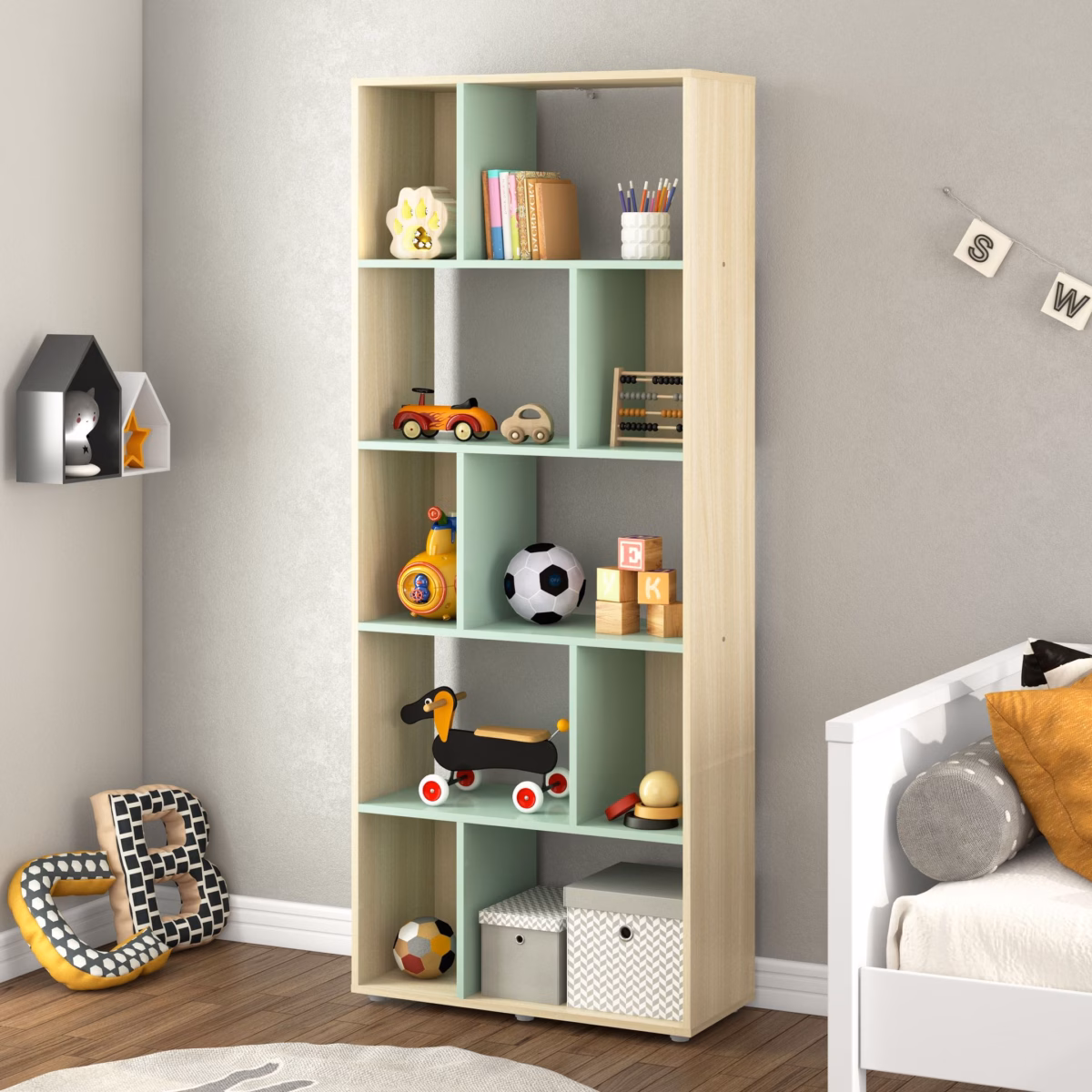 Nichos e Prateleiras de Madeira: Organização Charmosa e Acessível - ideia