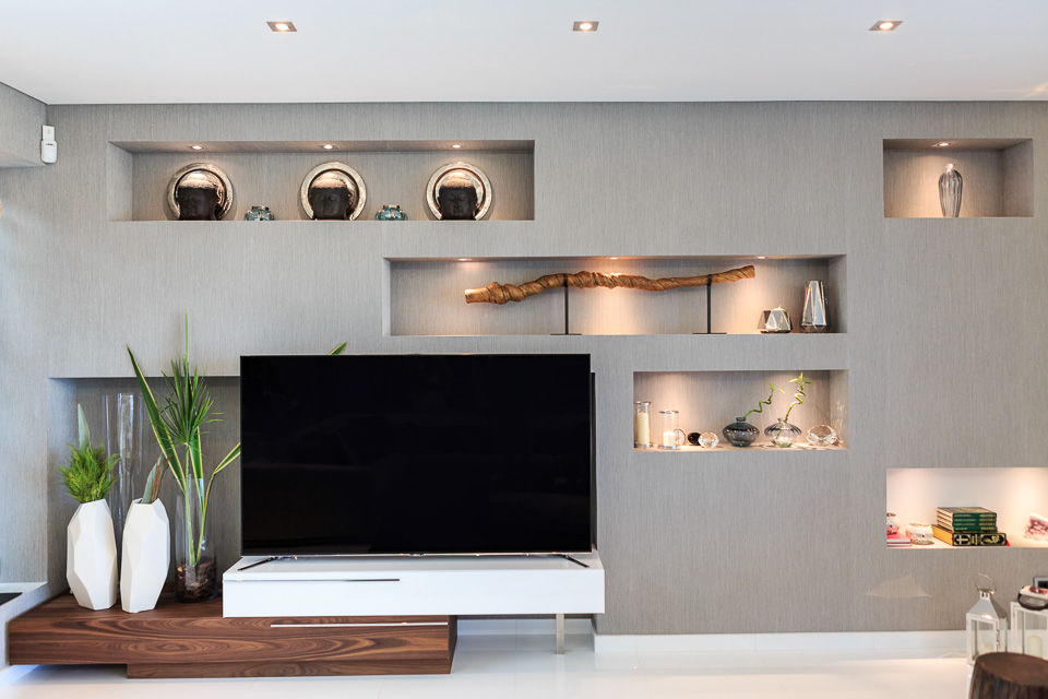 Estante Suspensa em Pladur: Leveza e Funcionalidade para Livros e Objetos - detalhe