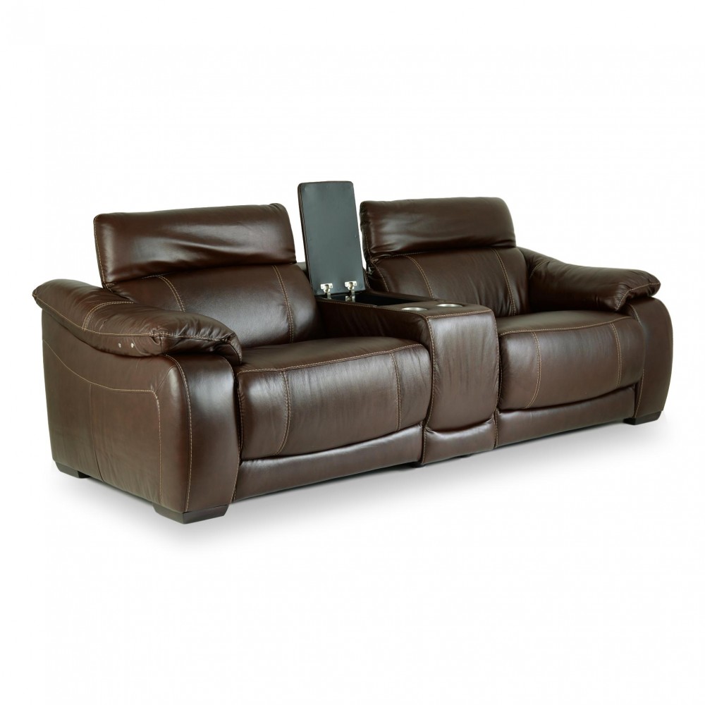 Sofá Reclinável Elétrico com Porta-Copos: Tecnologia para o Seu Conforto - detalhe