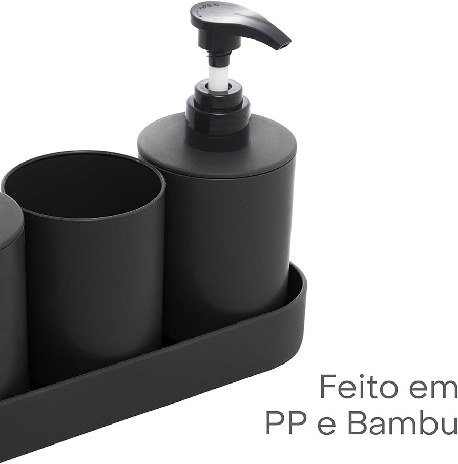 Preto Fosco e Utensílios de Bambu: Elegância e Sustentabilidade em Harmonia - detalhe