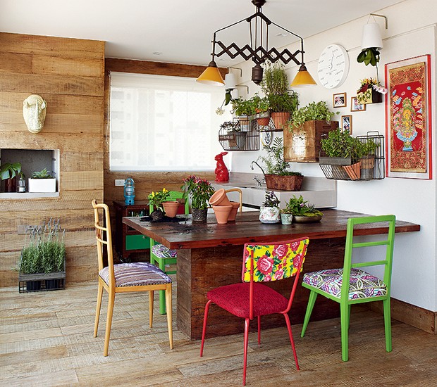 Com Elementos de Decoração DIY - detalhe