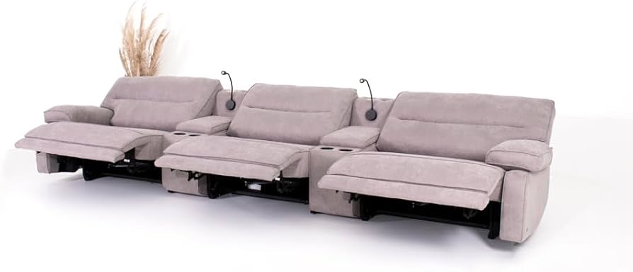 Sofá Reclinável Elétrico com Porta-Copos: Tecnologia para o Seu Conforto - ideia