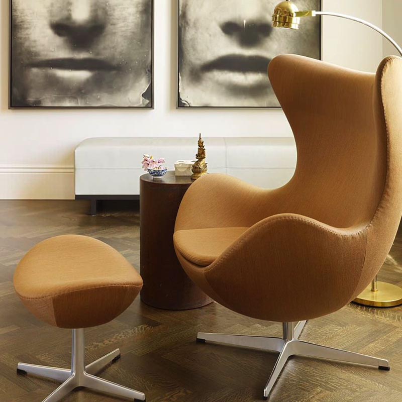 Poltrona Egg: Design Icônico para Ambientes Modernos - ideia