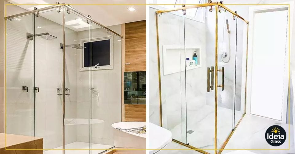 Box de Canto com Portas de Correr: Liberdade de Movimento (e Design Inteligente) - ideia