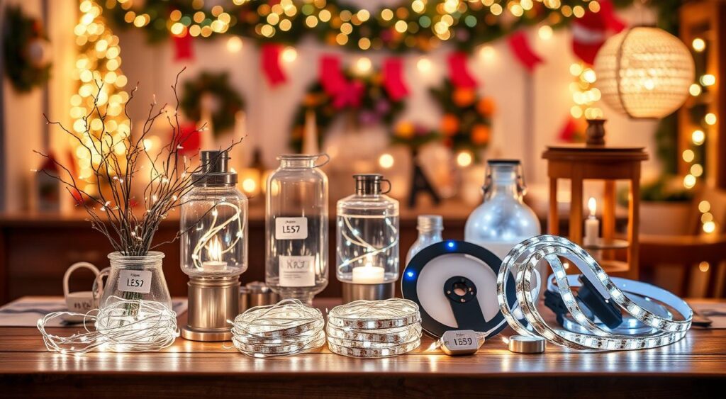 Velas e Cordão de Luz: Brilho Extra para Noites Especiais - ideia