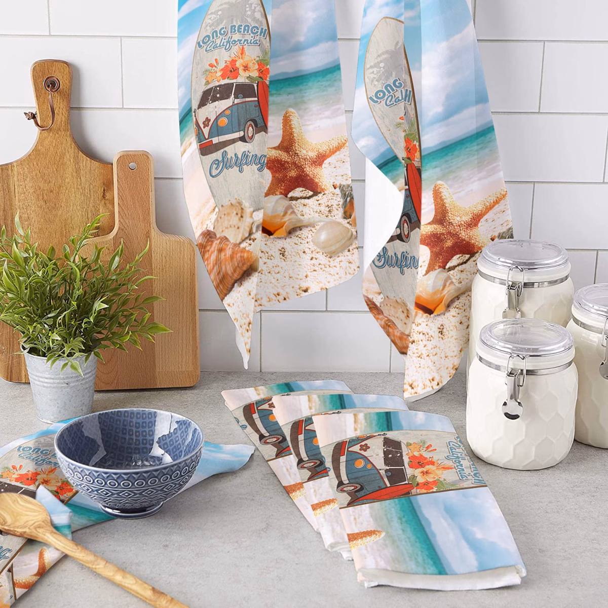 Toalhas e Panos de Prato Listrados: Um Clássico Repaginado - inspiração