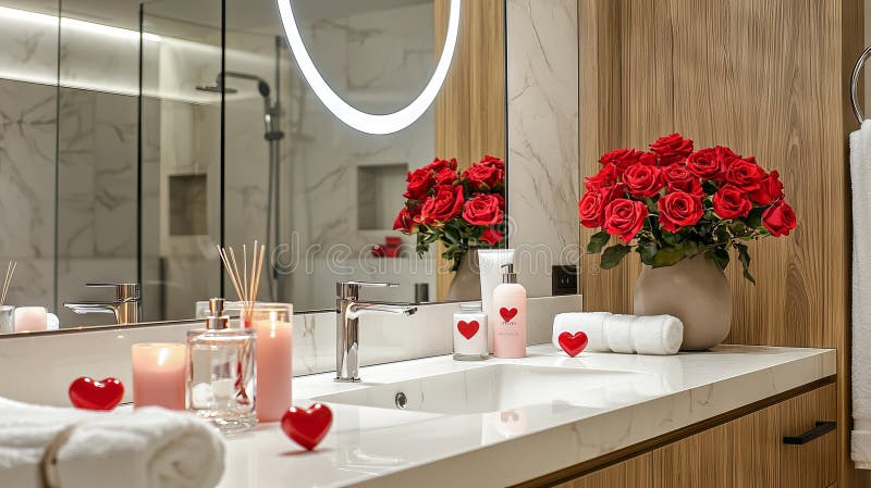 Banheiro Romântico com Renda e Flores - detalhe