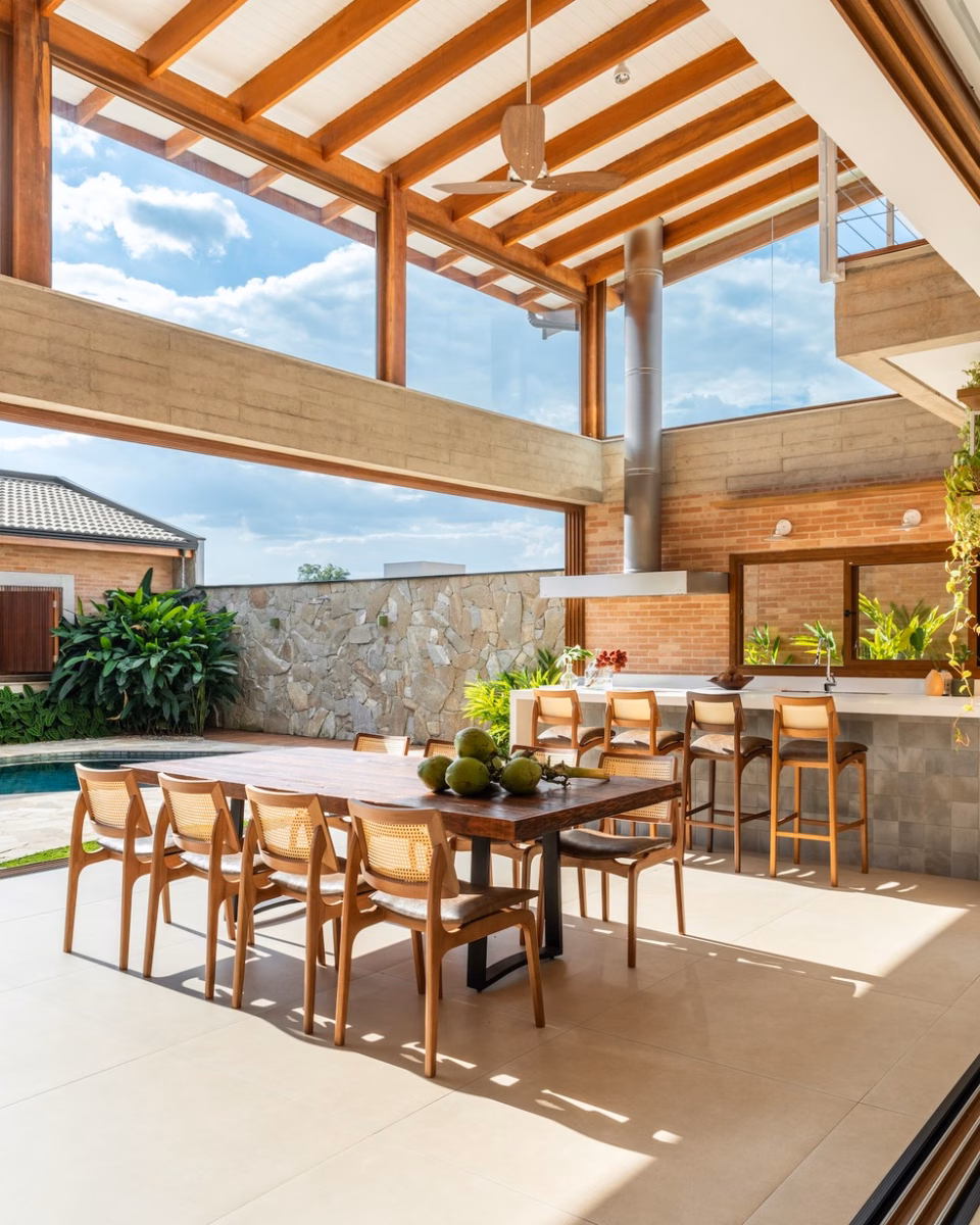 Com Texturas Naturais e Artesanato Local - inspiração