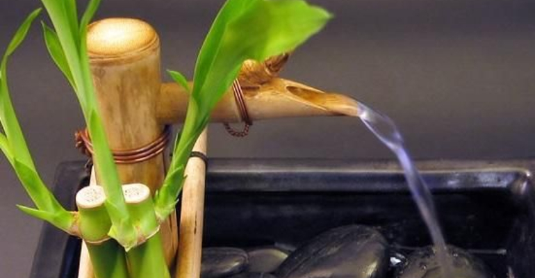 Com Fontes de Água para Atrair Prosperidade e Abundância - inspiração