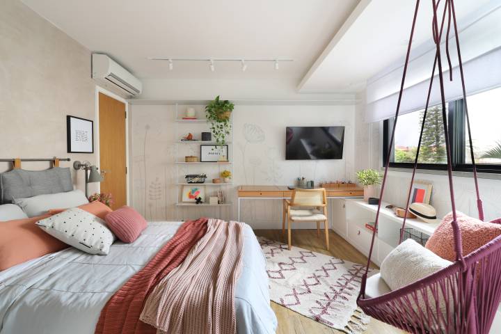 Paredes em Tons Pastel e Mandalas: Paz e Harmonia em Cada Detalhe - inspiração