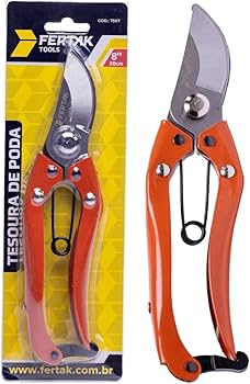 Tesoura de Poda com Mola Reforçada para Uso Intenso - detalhe