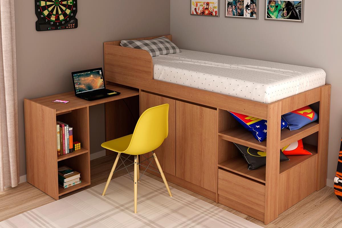 Cama Box Baú: Solução Inteligente para Espaços Pequenos - ideia