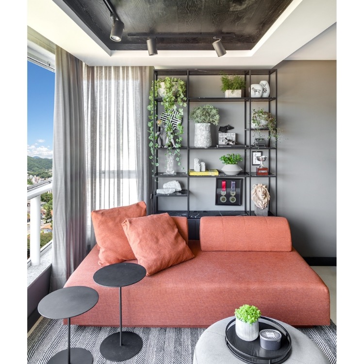 Sofá Modular com Design Minimalista: Simplicidade Sofisticada - ideia