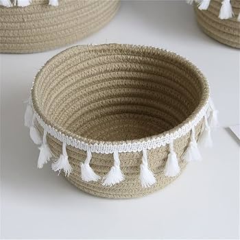 Cestos Estilo Escandinavo: Minimalismo e Funcionalidade - detalhe