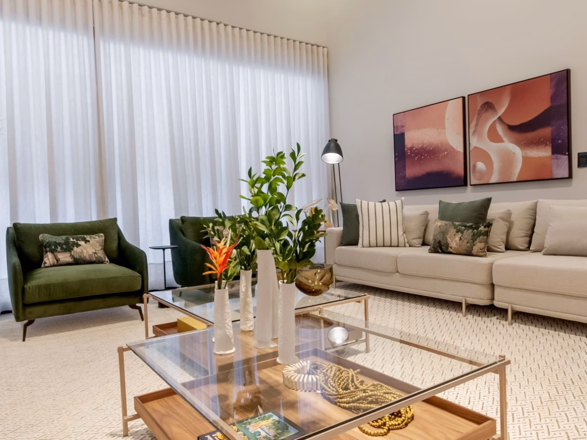 Mesa de Centro Com Textura Aveludada: Sofisticação e Conforto Tátil - inspiração