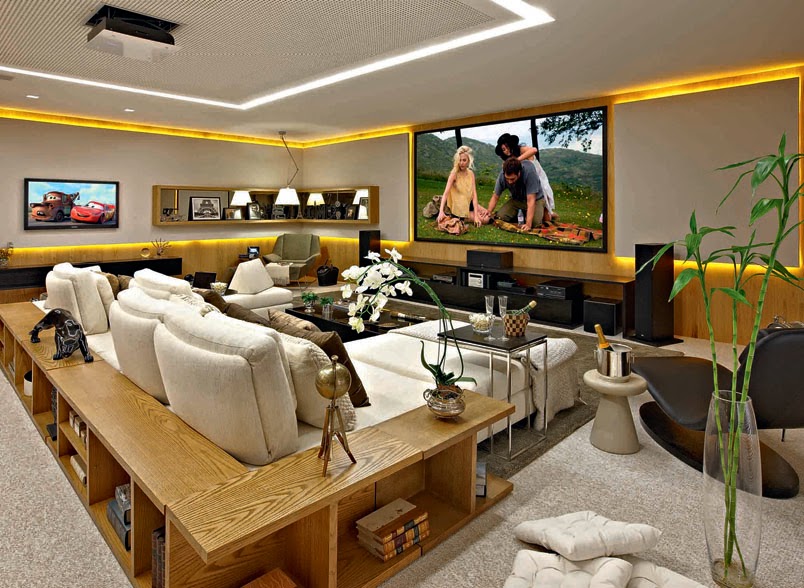 Home Theater Completo: Imersão Total no Mundo do Cinema - inspiração