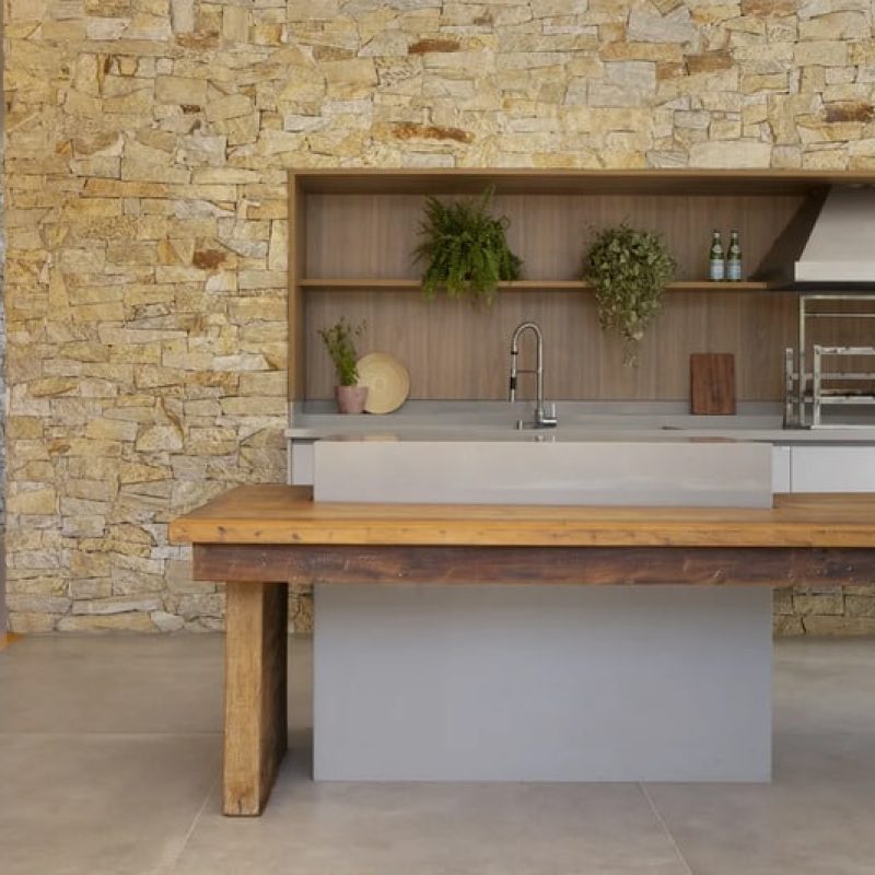 Com Texturas Naturais e Artesanato Local - ideia