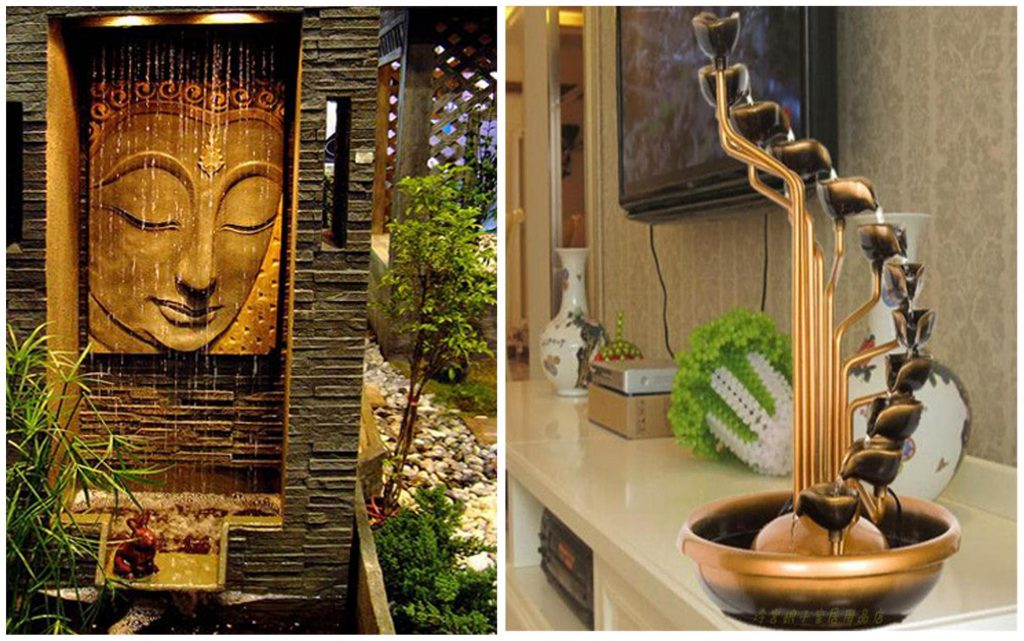 Com Fontes de Água para Atrair Prosperidade e Abundância - ideia