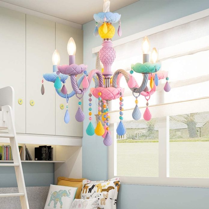 Lustre Temático para Quarto Infantil - detalhe