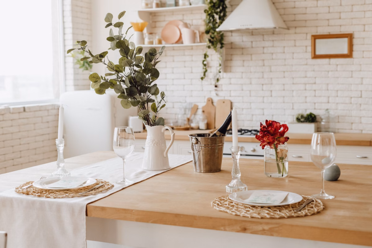 Toque Romântico: Cozinha Provençal com Detalhes Delicados - ideia