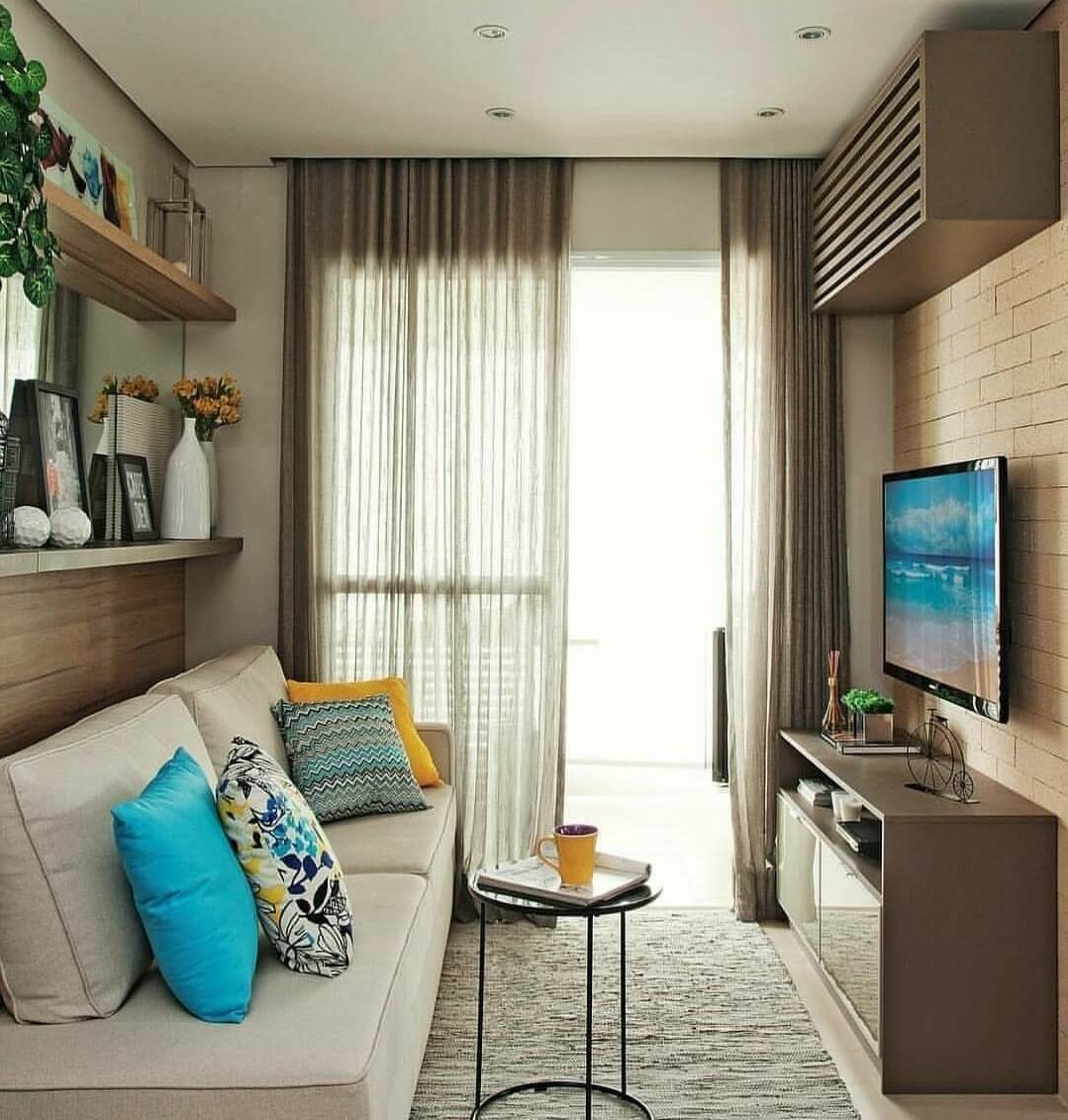 Com Móveis Modulares e Funcionais - inspiração