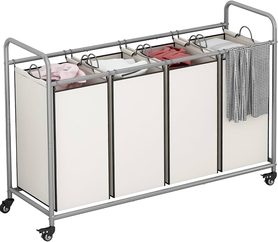 Cesto com Separador e Alças de Corda Náutica: Estilo e Sustentabilidade - ideia