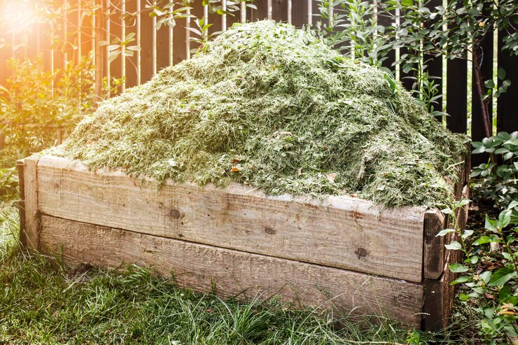 Gramado com Área de Compostagem: Transforme Resíduos em Adubo de Ouro - inspiração