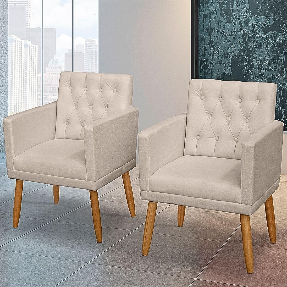 Poltrona com Capitonê: Sofisticação e Conforto Atemporal - inspiração