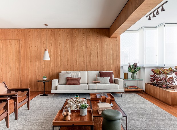 Decoração Escandinava: Funcionalidade e Conforto com Toques de Madeira - detalhe